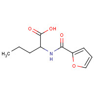 436855-71-9 2-[(FURAN-2-CARBONYL)-AMINO]-PENTANOIC ACID chemical structure