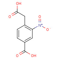 444667-11-2 4-(CARBOXYMETHYL)-3-NITROBENZOIC ACID chemical structure