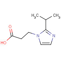 462068-54-8 3-(2-ISOPROPYL-IMIDAZOL-1-YL)-PROPIONIC ACID chemical structure