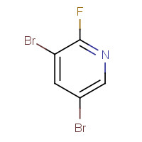 473596-07-5 3,5-DIBROMO-2-FLUOROPYRIDINE chemical structure