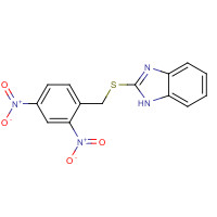475977-79-8 2-(2,4-DINITROBENZYLTHIO)-1H-BENZO[D]IMIDAZOLE chemical structure