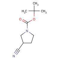 476493-40-0 1-N-Boc-3-Cyanopyrrolidine chemical structure