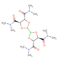 480438-22-0 BIS(N,N,N'N'-TETRAMETHYL-L-TARTRAMIDEGLYCOLATO)DIBORON chemical structure