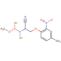 494763-18-7 METHYL [(4-METHYL-2-NITROPHENOXY)METHYL]CYANOCARBONIMIDODITHIOATE chemical structure