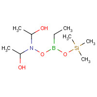 501014-43-3 2-TRIMETHYLSILYL-1-ETHYLBORONIC ACID DIETHANOLAMINE ESTER chemical structure