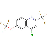 503148-24-1 4-CHLORO-6-(TRIFLUOROMETHOXY)-2-(TRIFLUOROMETHYL)QUINOLINE chemical structure