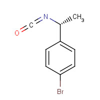618461-78-2 (R)-(+)-1-(4-BROMOPHENYL)ETHYL ISOCYANATE chemical structure