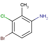 627531-47-9 4-Bromo-3-chloro-2-methylaniline chemical structure