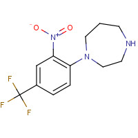 646455-48-3 1-[2-NITRO-4-(TRIFLUOROMETHYL)PHENYL]-1,4-DIAZEPANE chemical structure