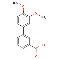 676348-31-5 3',4'-DIMETHOXYBIPHENYL-3-CARBOXYLIC ACID chemical structure