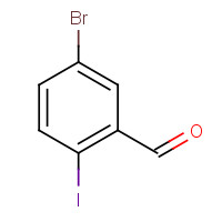 689291-89-2 5-BROMO-2-IODOBENZALDEHYDE chemical structure