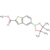 690632-26-9 METHYL 5-(4,4,5,5-TETRAMETHYL-1,3,2-DIOXABOROLAN-2-YL)-1-BENZOTHIOPHENE-2-CARBOXYLATE chemical structure