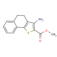 691393-99-4 3-AMINO-4,5-DIHYDRONAPHTHO[1,2-B]THIOPHENE-2-CARBOXYLIC ACID METHYL ESTER chemical structure