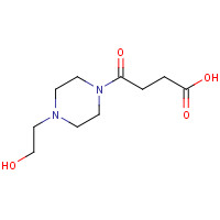 717904-43-3 4-[4-(2-HYDROXY-ETHYL)-PIPERAZIN-1-YL]-4-OXO-BUTYRIC ACID chemical structure