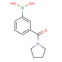 723281-53-6 3-(PYRROLIDINE-1-CARBONYL)PHENYLBORONIC ACID chemical structure