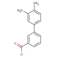 728919-21-9 3',4'-DIMETHYL-BIPHENYL-3-CARBOXYLIC ACID chemical structure