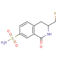 780820-78-2 3-(FLUOROMETHYL)-1-OXO-1,2,3,4-TETRAHYDROISOQUINOLINE-7-SULFONAMIDE chemical structure