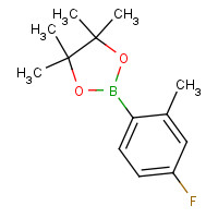 815631-56-2 4-FLUORO-2-METHYLPHENYLBORONIC ACID,PINACOL ESTER chemical structure