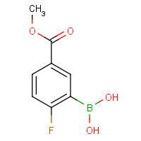 850568-04-6 2-Fluoro-5-(methoxycarbonyl)phenylboronic acid chemical structure