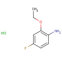 850568-36-4 2-ETHOXY-4-FLUORO-PHENYLAMINE HYDROCHLORIDE chemical structure
