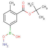 850568-81-9 (3-BOC-AMINO-4-METHYLPHENYL)BORONIC ACID chemical structure