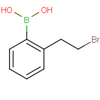 850568-82-0 2-(2-BROMOETHYL)PHENYLBORONIC ACID chemical structure