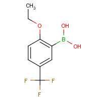 850593-10-1 2-ETHOXY-5-TRIFLUOROMETHYLPHENYLBORONIC ACID chemical structure