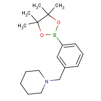 859833-21-9 1-[3-(4,4,5,5-TETRAMETHYL-1,3,2-DIOXABOROLAN-2-YL)BENZYL]PIPERIDINE chemical structure