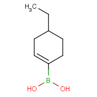 871329-72-5 4-ETHYLCYCLOHEXEN-1-YLBORONIC ACID chemical structure