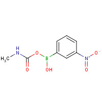 871332-77-3 3-(METHYLCARBAMOYL)-5-NITROPHENYLBORONIC ACID chemical structure
