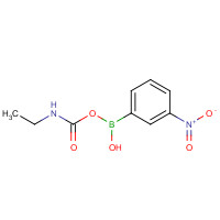 871332-79-5 3-(ETHYLCARBAMOYL)-5-NITROPHENYLBORONIC ACID chemical structure