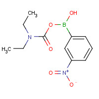 871332-82-0 3-(DIETHYLCARBAMOYL)-5-NITROPHENYLBORONIC ACID chemical structure