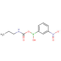 871332-88-6 3-(PROPYLCARBAMOYL)-5-NITROPHENYLBORONIC ACID chemical structure