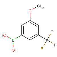 871332-97-7 3-METHOXY-5-(TRIFLUOROMETHYL)BENZENEBORONIC ACID chemical structure