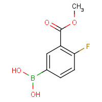 874219-35-9 4-Fluoro-3-(methoxycarbonyl)phenylboronic acid chemical structure