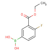 874219-36-0 3-ETHOXYCARBONYL-4-FLUOROPHENYLBORONIC ACID chemical structure