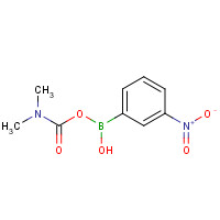 874219-44-0 3-(DIMETHYLCARBAMOYL)-5-NITROBENZENEBORONIC ACID chemical structure