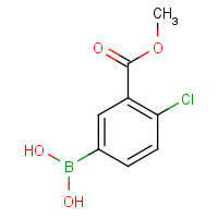 874219-45-1 4-CHLORO-3-(METHOXYCARBONYL)PHENYLBORONIC ACID chemical structure
