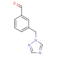 876316-30-2 3-(1H-1,2,4-TRIAZOL-1-YLMETHYL)BENZALDEHYDE chemical structure