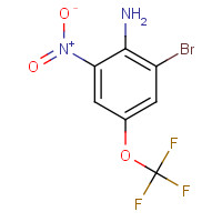886499-21-4 2-Bromo-6-nitro-4-trifluoromethoxyaniline chemical structure