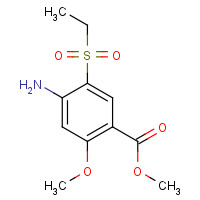 80036-89-1 Methyl 4-amino-5-ethylsulfonyl-2-methoxybenzoate chemical structure
