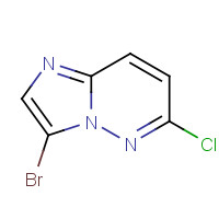 13526-66-4 3-Bromo-6-chloroimidazo[1,2-b]pyridazine chemical structure