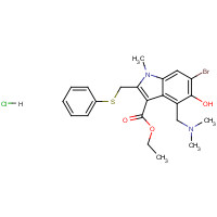 131707-23-8 ARBIDOL HYDROCHLORIDE chemical structure