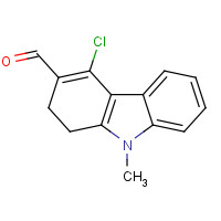 173594-86-0 4-CHLORO-9-METHYL-2,9-DIHYDRO-1H-CARBAZOLE-3-CARBALDEHYDE chemical structure