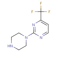 179756-91-3 1-(4-Trifluoromethylpyrimidin-2-yl)piperazine chemical structure