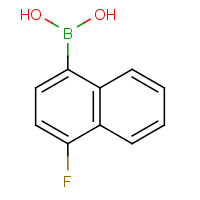 182344-25-8 4-Fluoronaphtalene-1-boronic acid chemical structure