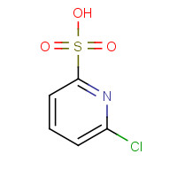 133145-15-0 6-CHLOROPYRIDINE-2-SULFONIC ACID chemical structure