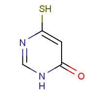 6311-83-7 6-Mercapto-4(1H)-pyrimidinone chemical structure