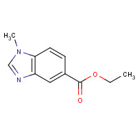53484-19-8 Ethyl 1-methyl-1H-benzimidazole-5-carboxylate chemical structure