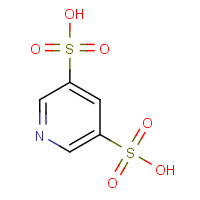 13069-04-0 PYRIDINE-3,5-DISULFONIC ACID chemical structure